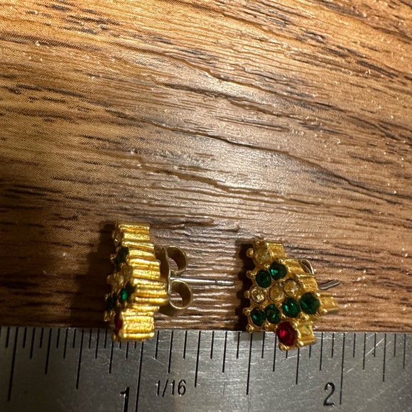 Women’s stud earrings Christmas tree - Picture 5 of 7